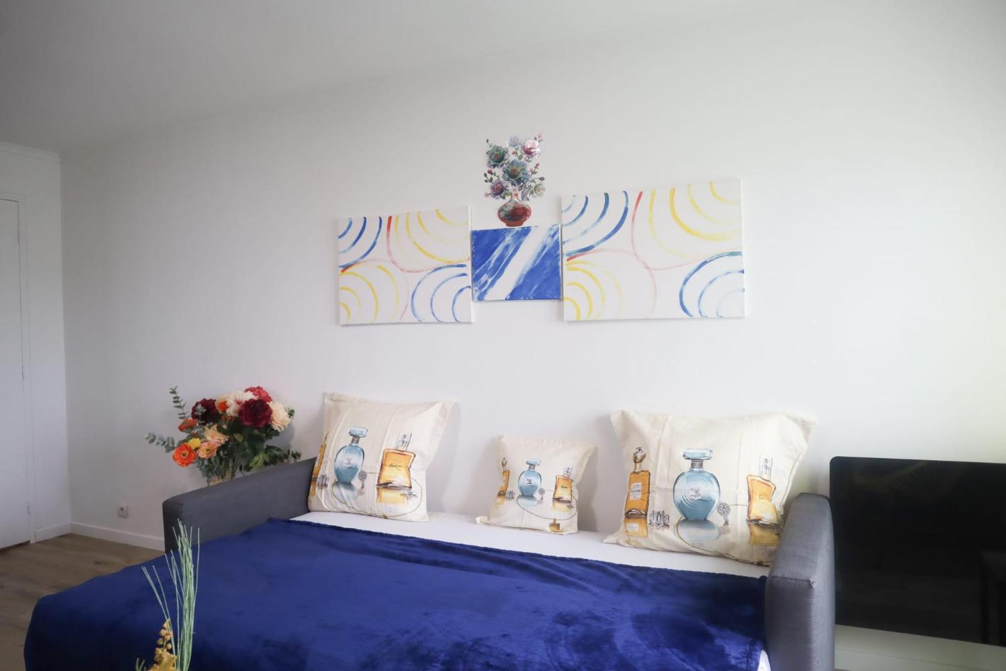 Cosy Sun-Mantes-La-Jolie Apartment Luaran gambar