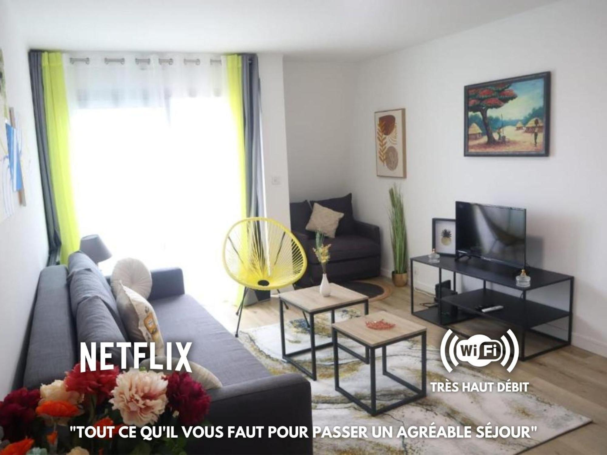 Cosy Sun-Mantes-La-Jolie Apartment Luaran gambar